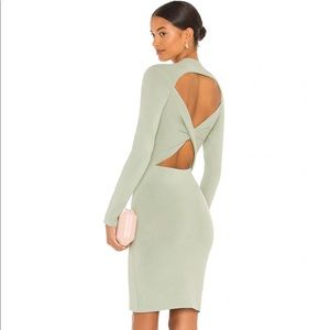 NWT Revolve Estelle Twist Back Mini Dress